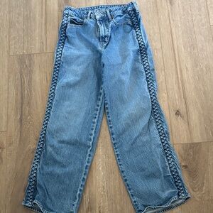Old navy Blue Women's Braided-Trim Jeans
